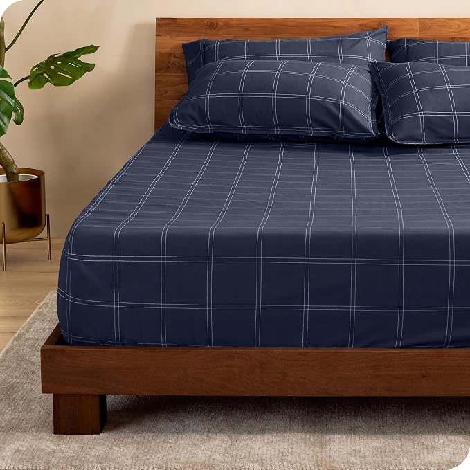 Fitted Bottom Sheet Queen Size by BareHome