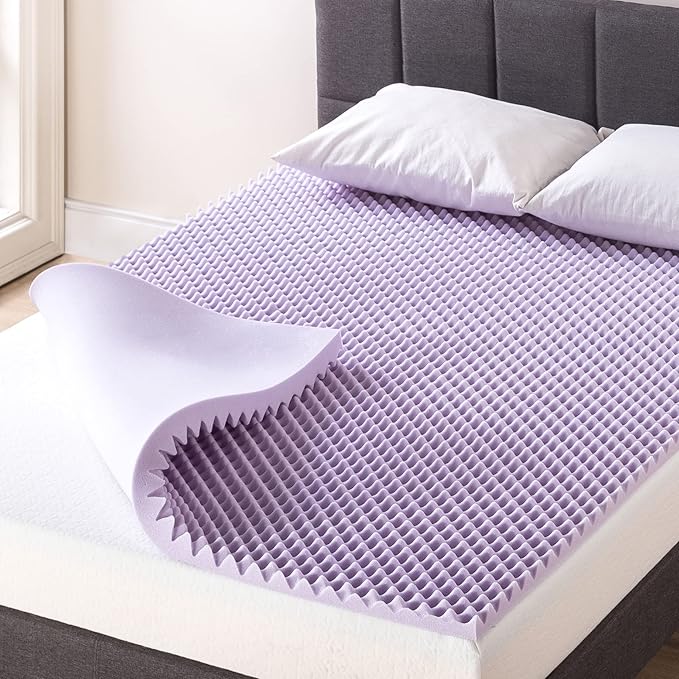 Best Price Mattress 1.5 Inch Egg Crate Memory Foam Mattress Topper by BestPriceMattressInc