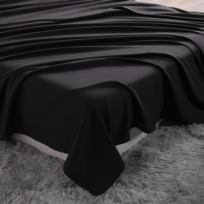 NTBAY Twin Extra-Long Flat Sheet Only - Image 7