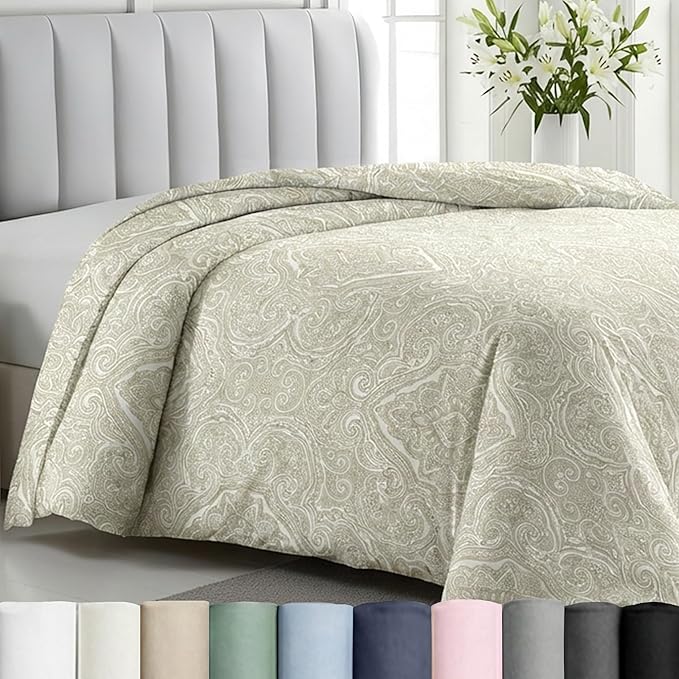 California Design Den 100% Cotton Duvet Cover Queen/Full Only by CaliforniaDesignDen