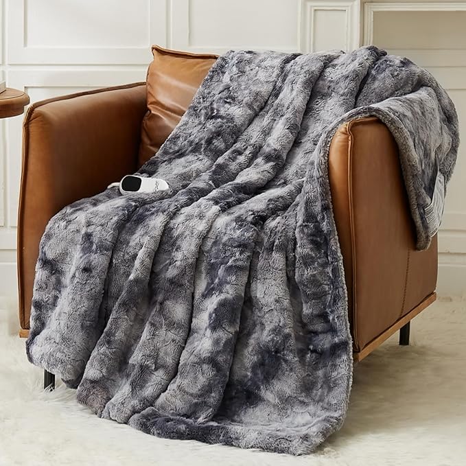 Homemate Electric Heated Blanket Full Size by Homemate
