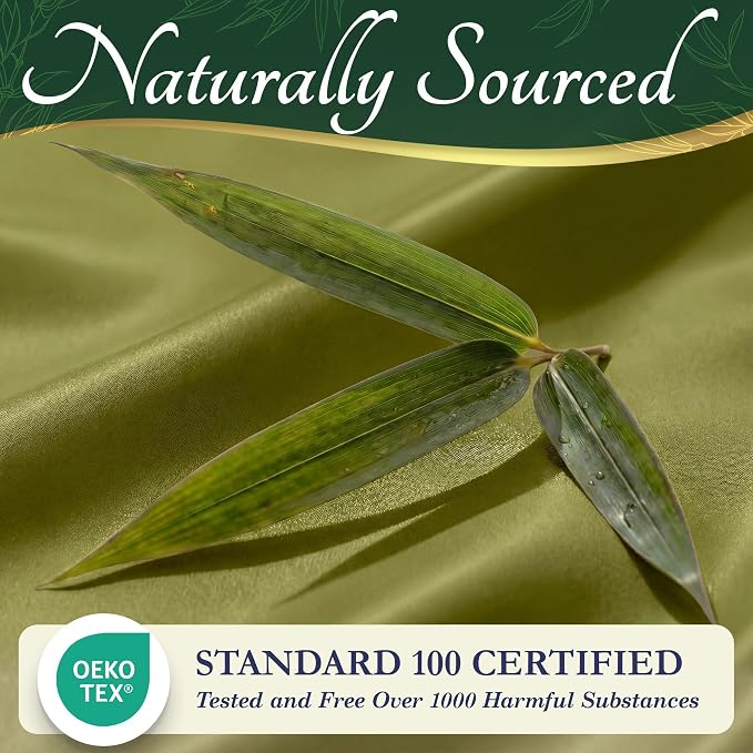 DECOLURE 100% Viscose Derived from Bamboo Sheets Full Size - Image 7
