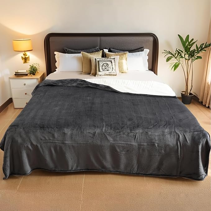 LaffyLo Electric Heated Blanket Full Size 72 x 84, Fast Heating Blanket - Image 2