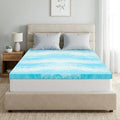 IULULU Cal King Size Mattress Topper, 3 Inch Gel Memory Foam Topper, Pressure by IULULU