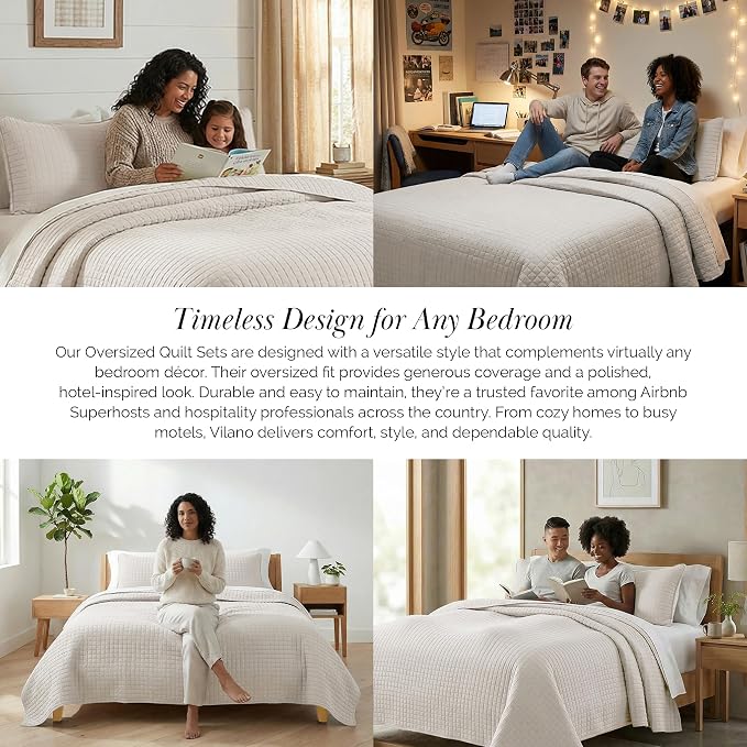 Southshore Fine Living, Inc. Full/Queen Quilt Bedding Set, Microfiber Quilts - Image 8
