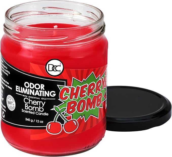 Cherry Bomb Odor Eliminating Highly Fragranced Candle - Image 2