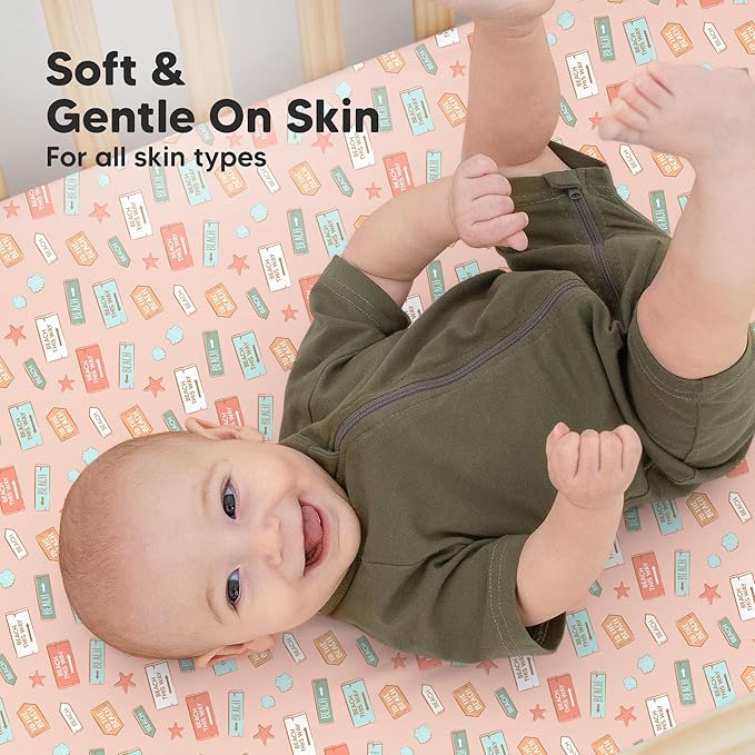 KeaBabies 2-Pack Organic Crib Sheets - Image 4