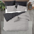 Kotton Culture 3 Pc California King Size Duvet Cover Set -100% Egyptian Cotton by KottonCulture