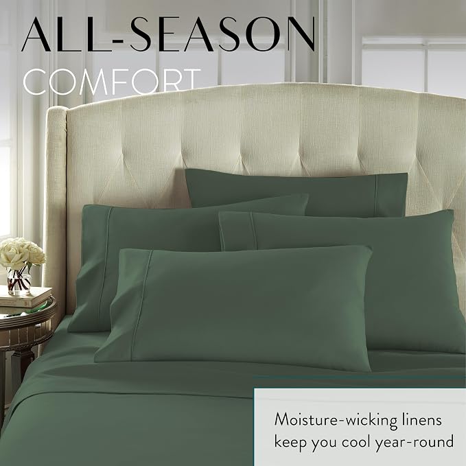 Danjor Linens Bed Sheet Set Cal King - Image 6