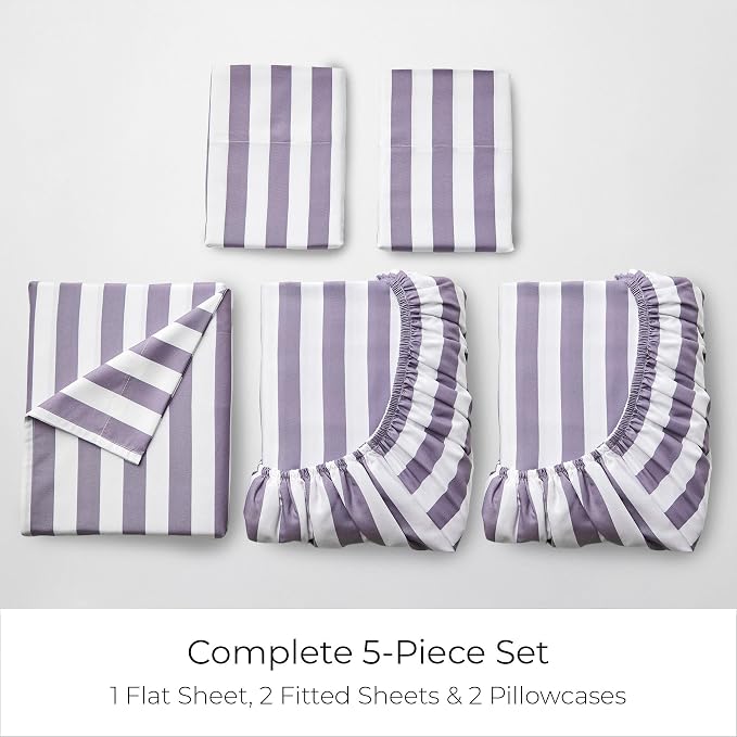 Mellanni Split King Sheets Set - Image 4