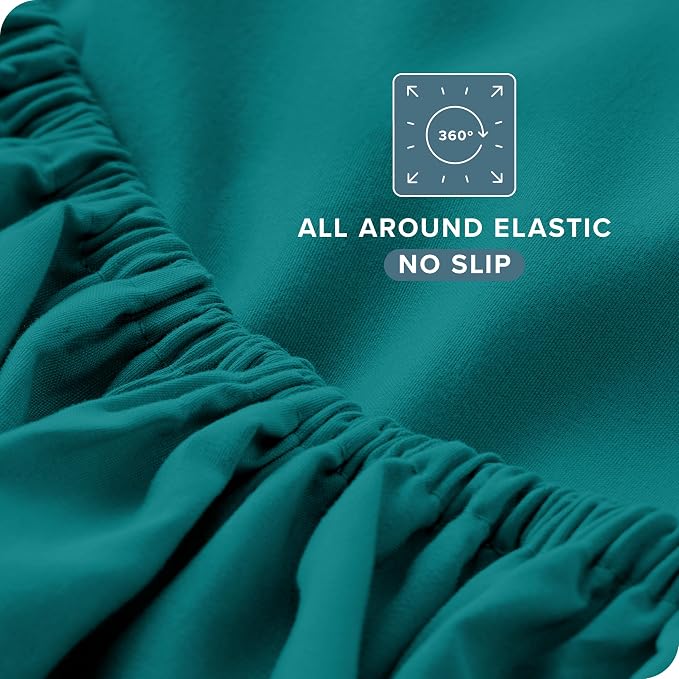 Bare Home Split Head Flex King Sheet Set - Image 7