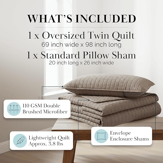 Southshore Fine Living, Inc. Quilt Comforter Twin XL Bedding Set - Image 2