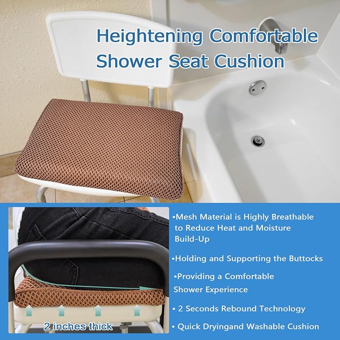 REEZEIVI Shower Seat Cushion - Image 2