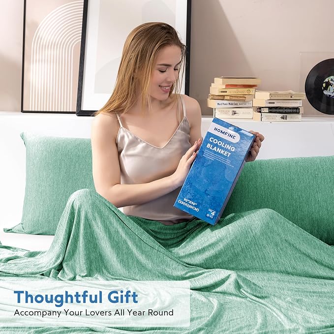 HOMFINE Cooling Blanket for Hot Sleepers - Image 6