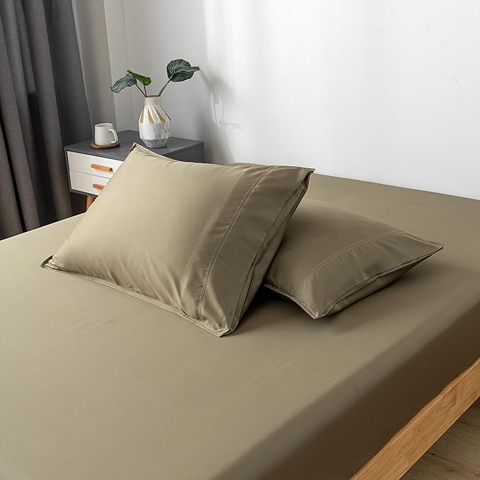 BELLA COTERIE | Luxury Bamboo Viscose Standard Size Pillowcase Set | 100% by BC