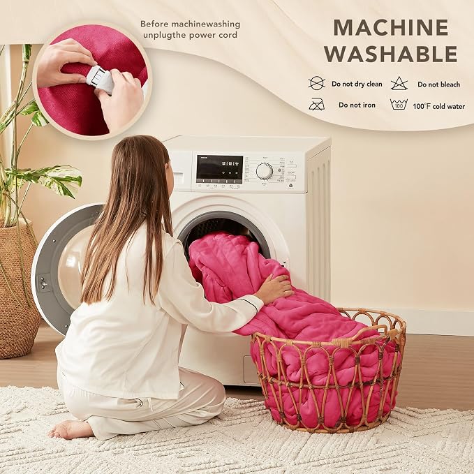Homemate Electric Heated Blanket King Size - Image 7