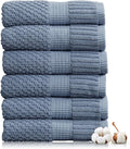 NY Loft 100% Cotton Hand Towel 6 Pack | Super Soft & Absorbent Quick-Dry Hand by NYLoft