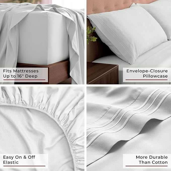 Mellanni California King Sheets Set - Image 5