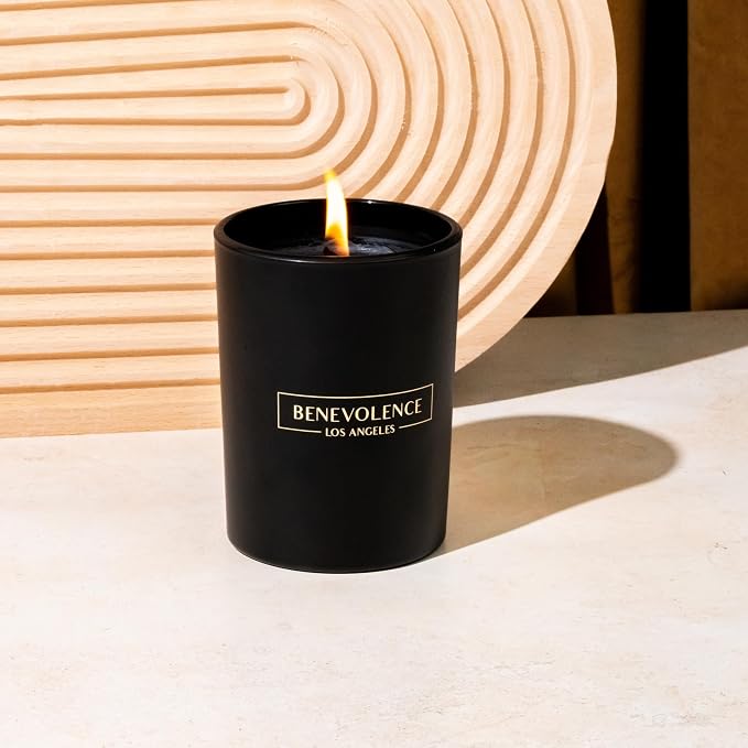 Benevolence LA Black Berries Scented Candle | Soy Christmas Candles - Image 7