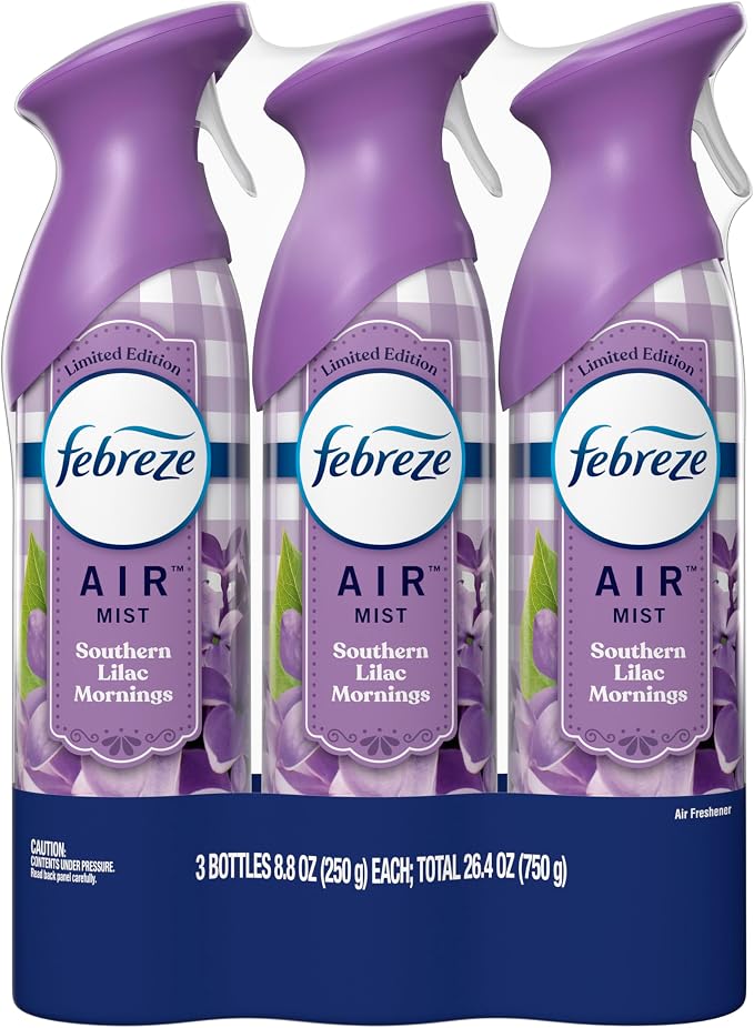 Febreze Air Mist Air Freshener Spray, Odor-Fighting Room Spray, Air Fresheners - Image 9