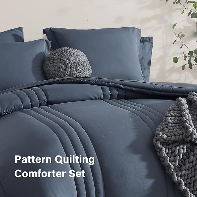 Monbix Queen Comforter Set - Image 3