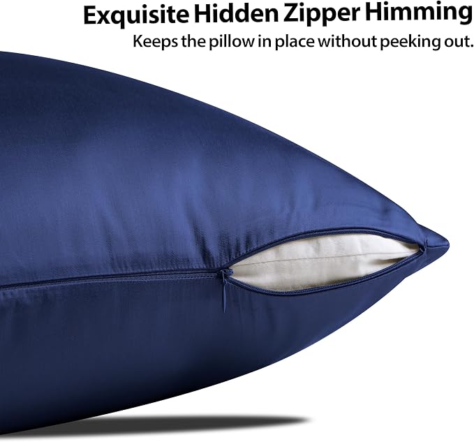Body Cooling Pillow Case, Viscose Derived from Bamboo Long Pillow Protectors - Image 3