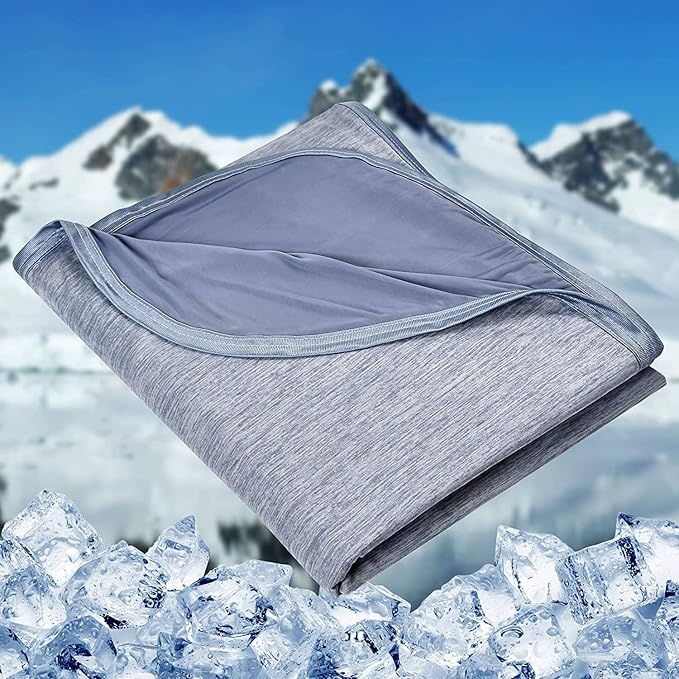 HOMFINE Cooling Blankets for Hot Sleepers by HOMFINE