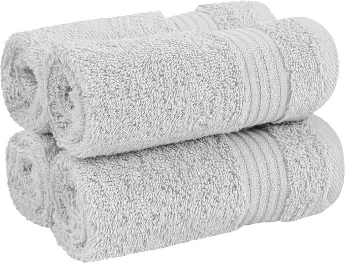 Cotton Paradise 100% Cotton Turkish Washcloth Set - Image 5