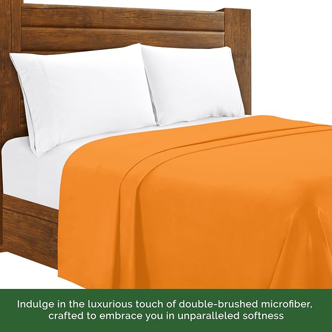 Luxury Flat Sheet on Amazon Elegant Comfort Wrinkle-Free 1500 Premier Hotel - Image 6