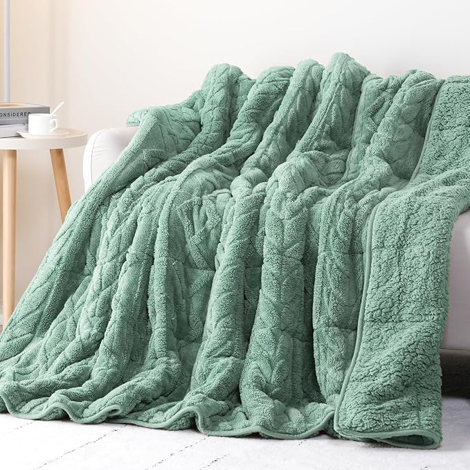 Cottonblue Jacquard Weighted Blanket 20 lbs by Cottonblue