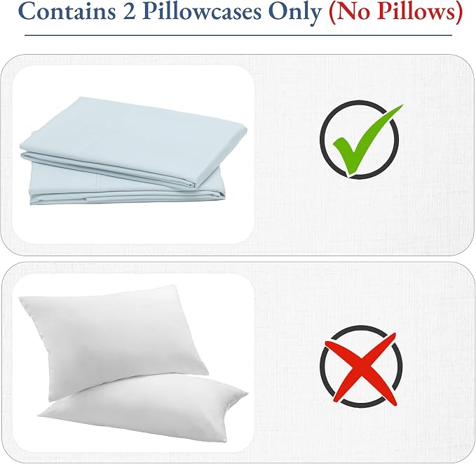 California Design Den King Pillow Cases Set of 2 - Image 5