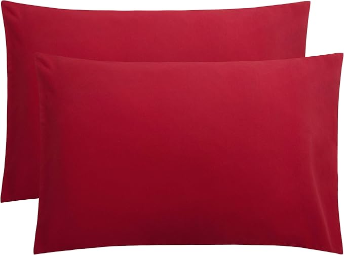 FLXXIE Pillow Cases Queen, Soft Microfiber Pillow Covers by FLXXIE
