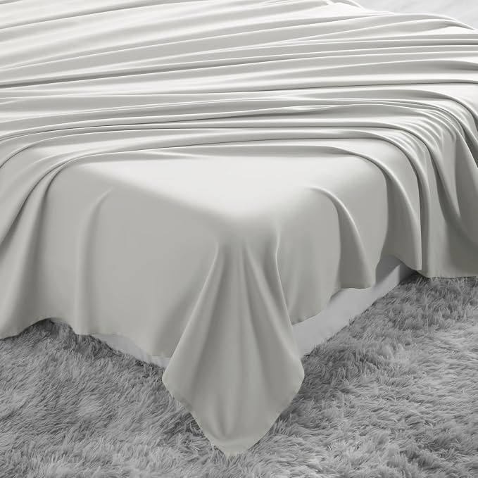 NTBAY Twin Extra-Long Flat Sheet Only - Image 7
