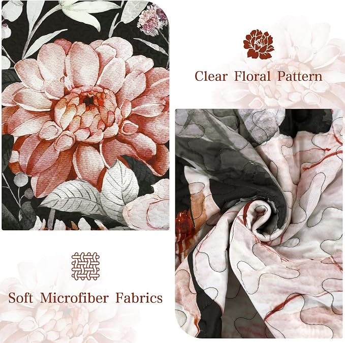 Drucon Floral Quilt Queen Size - Image 5