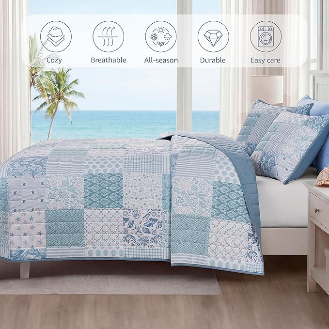CASAAGUSTO King Size Quilt Set - Image 4