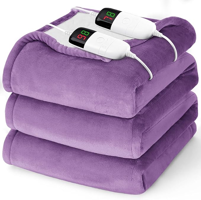 Heated Electric Blanket King Size by BOMOVA