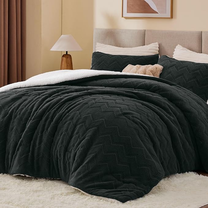 BEDELITE Fluffy King Size Comforter Set - Image 3