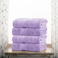 Superior Egyptian Cotton Pile Bath Towel Set of 4, Ultra Soft Luxury Towels by SUPERIOR