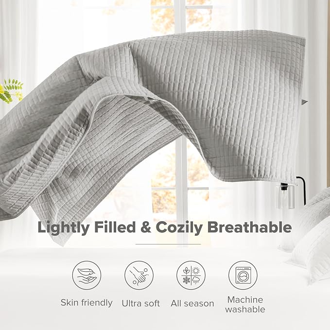 Comfort Spaces - CS14-0060 Kienna Quilt Coverlet Bedspread Ultra Soft - Image 4