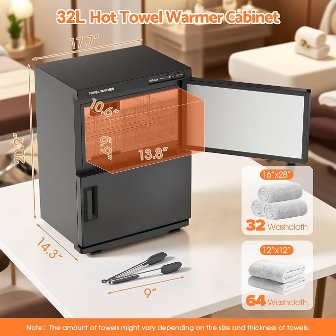 Double Hot Towel Warmer for SPA Professional Towel Heater Machine for Bathroom - Image 3