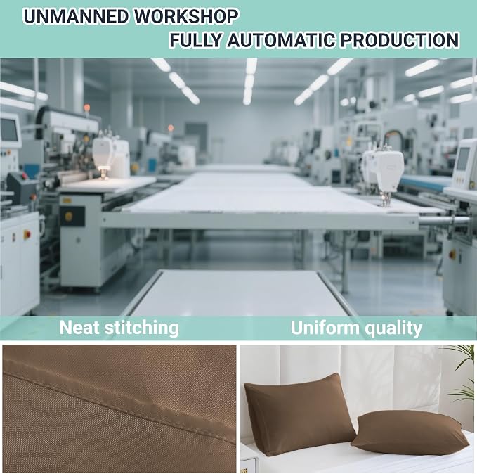 ZPECC Pillow Cases Standard Size Set of 4, 20x26 Envelope Closure Pillowcases - Image 4