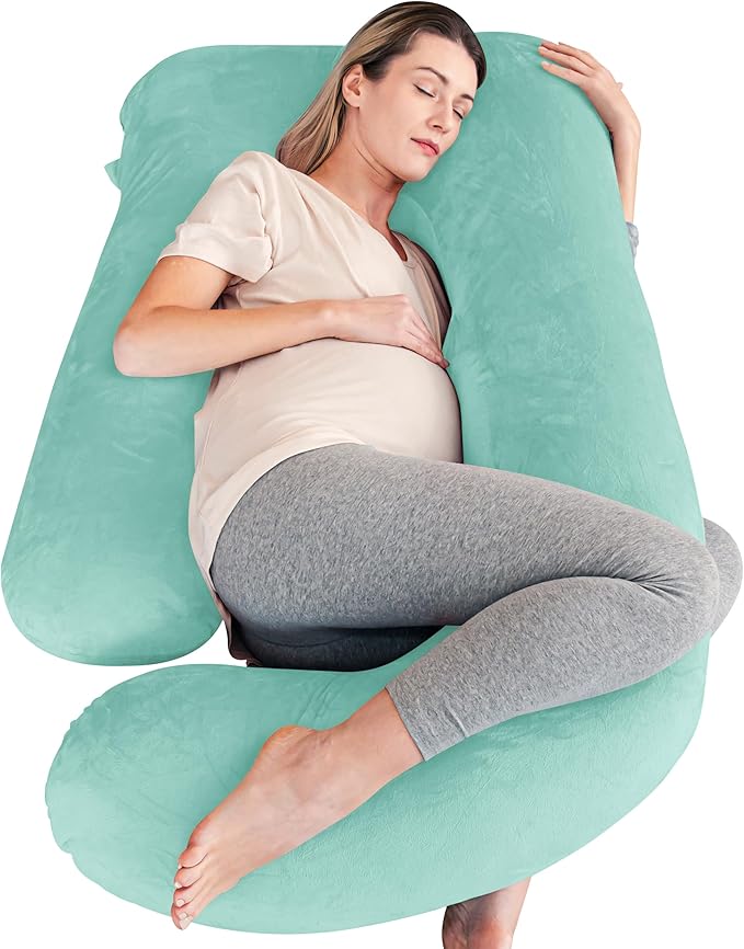 Cute Castle Pregnancy Pillows, Soft U-Shape Maternity Pillow by Cute+Castle
