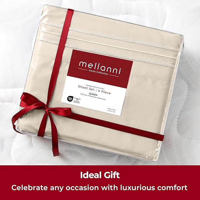 Mellanni Extra Deep Twin Sheets - Image 9