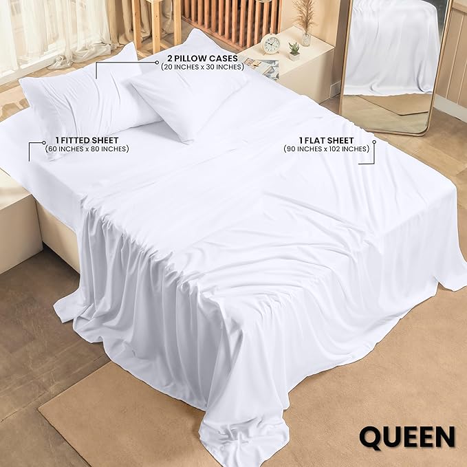 Utopia Bedding Queen Bed Sheets Set - Image 2