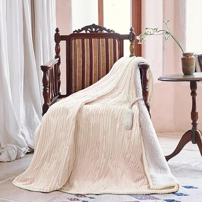 Texciting Heated Blanket Electric Throw 50”X60”-Heating Blanket - Image 2
