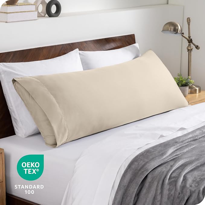 Bare Home Microfiber Body Pillow Cover - Image 5