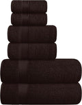 Elvana Home Ultra Soft 6 Pack Cotton Towel Set, Contains 2 Bath Towels 28x55 by Unknown