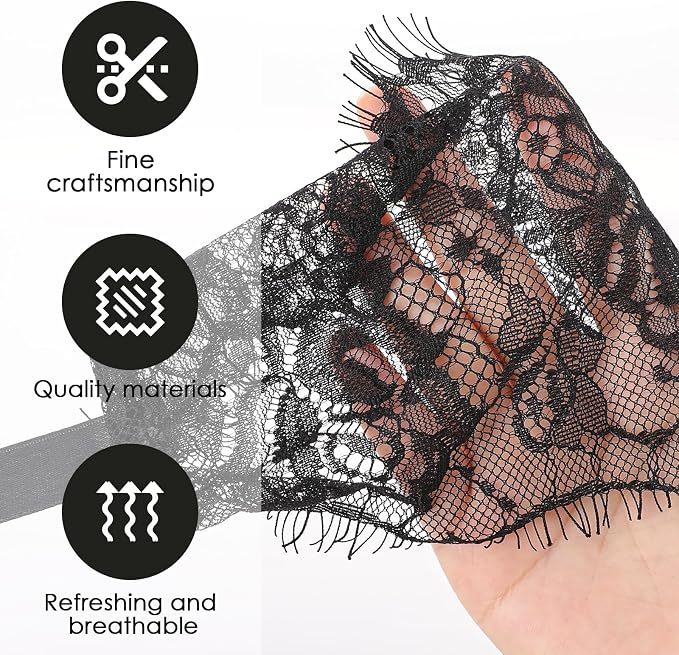 FRESHME Lace Sleep Eye Mask - Image 5