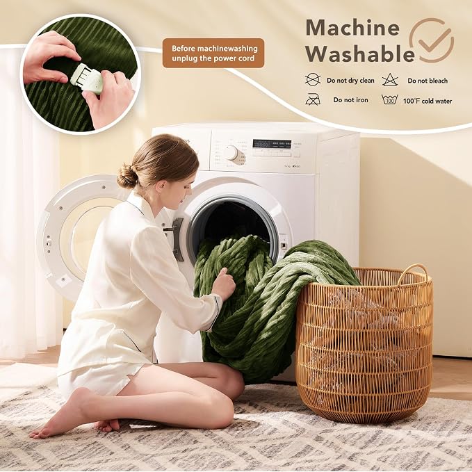 Homemate Heated Blanket Electric Throw - Image 7