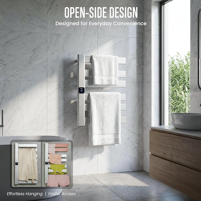 Towel Warmer, Heated Towel Rack - Image 2